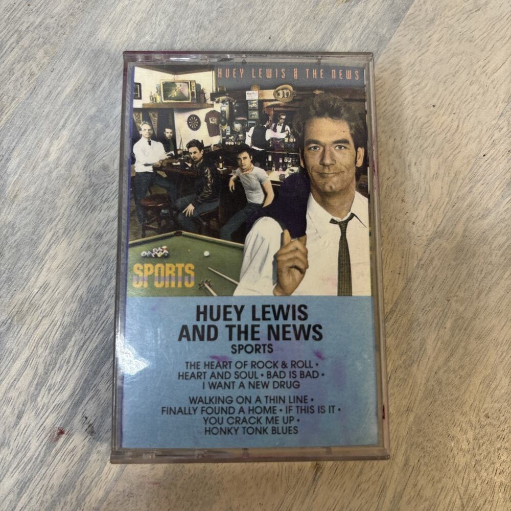 Sports by Huey Lewis & the News (Cassette, Jul-1989, Capitol)